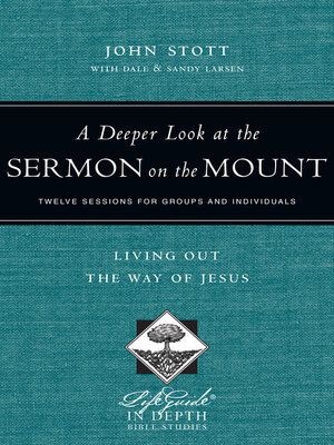 cover image of A Deeper Look at the Sermon on the Mount